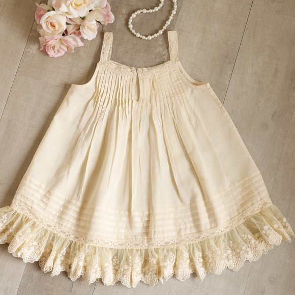 GORGEOUS Vintage Toddler Girl's Day Gown Portrait Dress Slip Size 2 Boutique NWT - Picture 5 of 9